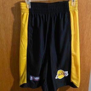 Mens Los Angeles Lakers basketball shorts